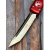 Нож складной MicroTech MCT1235RD Ultratech, Part Serrated Blade, Red Handle