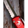Нож складной MicroTech MCT1235RD Ultratech, Part Serrated Blade, Red Handle