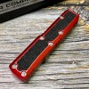 Нож складной MicroTech MCT12410APRDS Daytona, Apocalyptic Blade, Red Handle