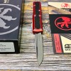 Нож складной MicroTech MCT12410APRDS Daytona, Apocalyptic Blade, Red Handle