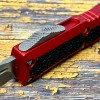 Нож складной MicroTech MCT12410APRDS Daytona, Apocalyptic Blade, Red Handle