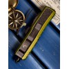 Нож складной MicroTech MCT12410ODS Daytona, Black Blade, OD Green Handle: