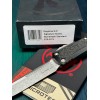 Нож складной MicroTech MCT12410S Daytona, StoneWash Blade, Black Handle