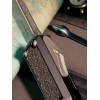 Нож складной MicroTech MCT12410S Daytona, StoneWash Blade, Black Handle
