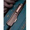 Нож складной MicroTech MCT124110 Cypher II, StoneWash Blade, Black Handle Нож складной MicroTech MCT124110 Cypher II, StoneWash Blade, Black Handle