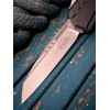 Нож складной MicroTech MCT124110 Cypher II, StoneWash Blade, Black Handle Нож складной MicroTech MCT124110 Cypher II, StoneWash Blade, Black Handle