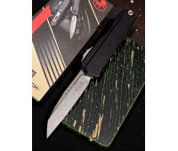 Нож складной MicroTech MCT124110APCW Cypher II, Apocalyptic Blade, Claw Burst Deep Engraved Handle