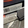 Нож складной MicroTech MCT124110APCW Cypher II, Apocalyptic Blade, Claw Burst Deep Engraved Handle