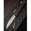 Нож складной MicroTech MCT124110APCW Cypher II, Apocalyptic Blade, Claw Burst Deep Engraved Handle