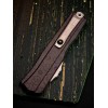 Нож складной MicroTech MCT124110APCW Cypher II, Apocalyptic Blade, Claw Burst Deep Engraved Handle