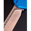 Нож складной MicroTech MCT124110BL Cypher II, StoneWash Blade, Blue Handle Нож складной MicroTech MCT124110BL Cypher II, StoneWash Blade, Blue Handle