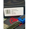 Нож складной MicroTech MCT1241BLS Daytona, Black Blade, Blue Handle