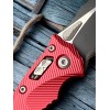 Нож склданой MicroTech MCT137RL1FLRD Amphibian, DLC Blade, Red Aluminium Handle