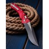 Нож складной MicroTech MCT137RL2FLRD Amphibian, DLC PartSerrated Blade, Red Aluminium Handle Нож складной MicroTech MCT137RL2FLRD Amphibian, DLC PartSerrated Blade, Red Aluminium Handle
