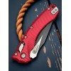 Нож складной MicroTech MCT137RL2FLRD Amphibian, DLC PartSerrated Blade, Red Aluminium Handle Нож складной MicroTech MCT137RL2FLRD Amphibian, DLC PartSerrated Blade, Red Aluminium Handle