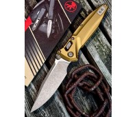 Нож складной MicroTech MCT159RL10APTA Socom Delta Ram-Lok, Apocalyptic Blade, Tan Handle