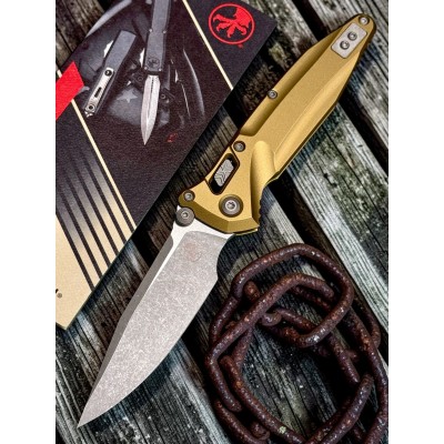 Нож складной MicroTech MCT159RL10APTA Socom Delta Ram-Lok, Apocalyptic Blade, Tan Handle