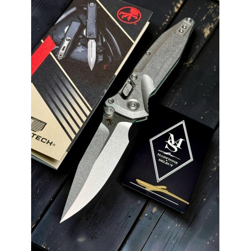 Нож складной MicroTech MCT159RL10SMS2 Socom Delta Ram-Lok Marfione Select, StoneWash Blade, Titanium Bronze Handle