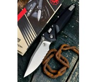 Нож складной MicroTech MCT159RL11 Socom Delta Ram-Lok, StoneWash PartSerrated Blade, Black Handle Нож складной MicroTech MCT159RL11 Socom Delta Ram-Lok, StoneWash PartSerrated Blade, Black Handle