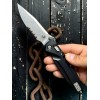 Нож складной MicroTech MCT159RL11 Socom Delta Ram-Lok, StoneWash PartSerrated Blade, Black Handle