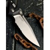 Нож складной MicroTech MCT159RL11 Socom Delta Ram-Lok, StoneWash PartSerrated Blade, Black Handle