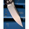 Нож складной MicroTech MCT16010 Socom Elite, StoneWash Blade, Black Handle