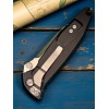 Нож складной MicroTech MCT16010 Socom Elite, StoneWash Blade, Black Handle