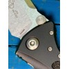 Нож складной MicroTech MCT16010 Socom Elite, StoneWash Blade, Black Handle