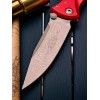 Нож складной MicroTech MCT16010APRD Socom Elite, Apocalyptic Blade, Red Handle