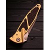 Нож складной MicroTech MCT16011APTA Socom Elite, Apocalyptic Part Serrated Blade, Tan Handle
