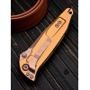 Нож складной MicroTech MCT16011APTA Socom Elite, Apocalyptic Part Serrated Blade, Tan Handle
