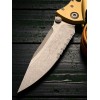 Нож складной MicroTech MCT16011APTA Socom Elite, Apocalyptic Part Serrated Blade, Tan Handle