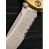 Нож складной MicroTech MCT16011APTA Socom Elite, Apocalyptic Part Serrated Blade, Tan Handle