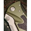 Нож складной MicroTech MCT16011APWL Socom Elite, Apocalyptic Part Serrated Blade, Woodlands Green Handle