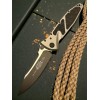 Нож складной MicroTech MCT1601NC Socom Elite, Black Blade, Natural Clear Handle
