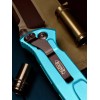 Нож складной MicroTech MCT1602TQ Socom Elite, Black Part Serrated Turquoise Handle