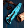 Нож складной MicroTech MCT1602TQ Socom Elite, Black Part Serrated Turquoise Handle