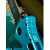 Нож складной MicroTech MCT1602TQ Socom Elite, Black Part Serrated Turquoise Handle