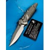 Нож складной MicroTech MCT160RL10FRSM4 Socom Ram-Lock, Marfione Select, StoneWash Blade, Frag Titanium Handle