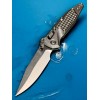 Нож складной MicroTech MCT160RL10FRSM4 Socom Ram-Lock, Marfione Select, StoneWash Blade, Frag Titanium Handle