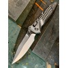 Нож складной MicroTech MCT160RL10FRSMS3 Socom Ram-Lock Marfione Select, StoneWash Blade, Frag Titanium Handle