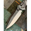 Нож складной MicroTech MCT160RL10FRSMS3 Socom Ram-Lock Marfione Select, StoneWash Blade, Frag Titanium Handle
