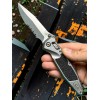 Нож складной MicroTech MCT160RL11SMS3 Socom Ram-Lok Marfione Select, PartSerrated StoneWash Blade, Titanium Inlay Handle