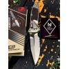 Нож складной MicroTech MCT160RL11SMS3 Socom Ram-Lok Marfione Select, PartSerrated StoneWash Blade, Titanium Inlay Handle