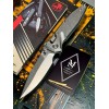 Нож складной MicroTech MCT160RLS10SMS3 Ram-Lok Marfione Select, StoneWash Blade, Titanium Handle