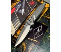 Нож складной MicroTech MCT160RLS10SMS3 Ram-Lok Marfione Select, StoneWash Blade, Titanium Handle