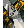 Нож складной MicroTech MCT160RLS10SMS3 Ram-Lok Marfione Select, StoneWash Blade, Titanium Handle
