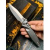 Нож складной MicroTech MCT160RLS10SMS3 Ram-Lok Marfione Select, StoneWash Blade, Titanium Handle