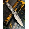 Нож складной MicroTech MCT160RLS10SMS3 Ram-Lok Marfione Select, StoneWash Blade, Titanium Handle