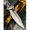 Нож складной MicroTech MCT160RLS10SMS3 Ram-Lok Marfione Select, StoneWash Blade, Titanium Handle